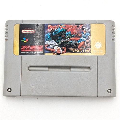 Street Fighter II - Cartridge - SNES Spil - (GPS) (B Grade) (Genbrug)